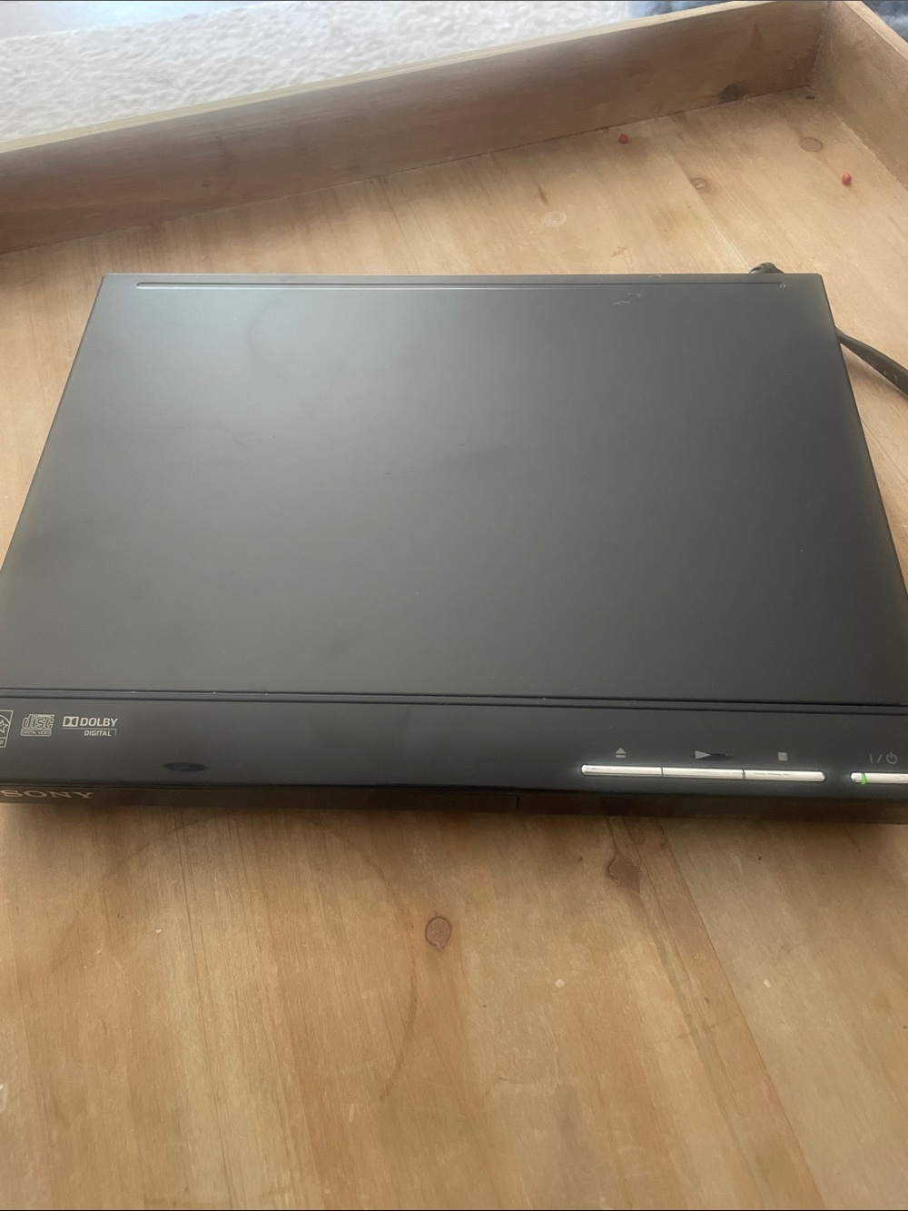 Sony Black CD/DVD DVP-SR510H Player with HDMI Output tested